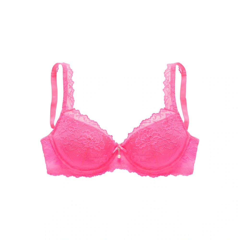 LASCANA Push-up-BH Mit Bügel Im Angesagten High-Apex-Design Sexy Dessous