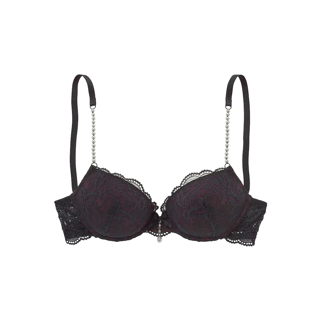 LASCANA Push-up-BH Mit Femininen Perlendetails Sexy Dessous Online Kaufen
