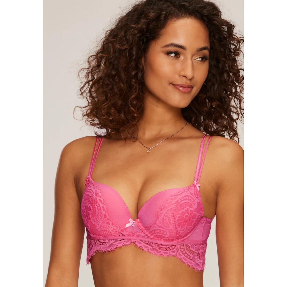 LASCANA Push-up-BH »Valentina« Mit Extravaganten Spitzendetails Dessous Bestellen