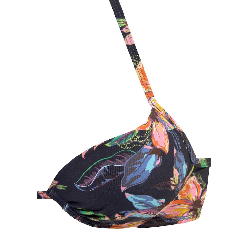 LASCANA Push-Up-Bikini-Top »Malia« Mit Tropischem Print Online Kaufen