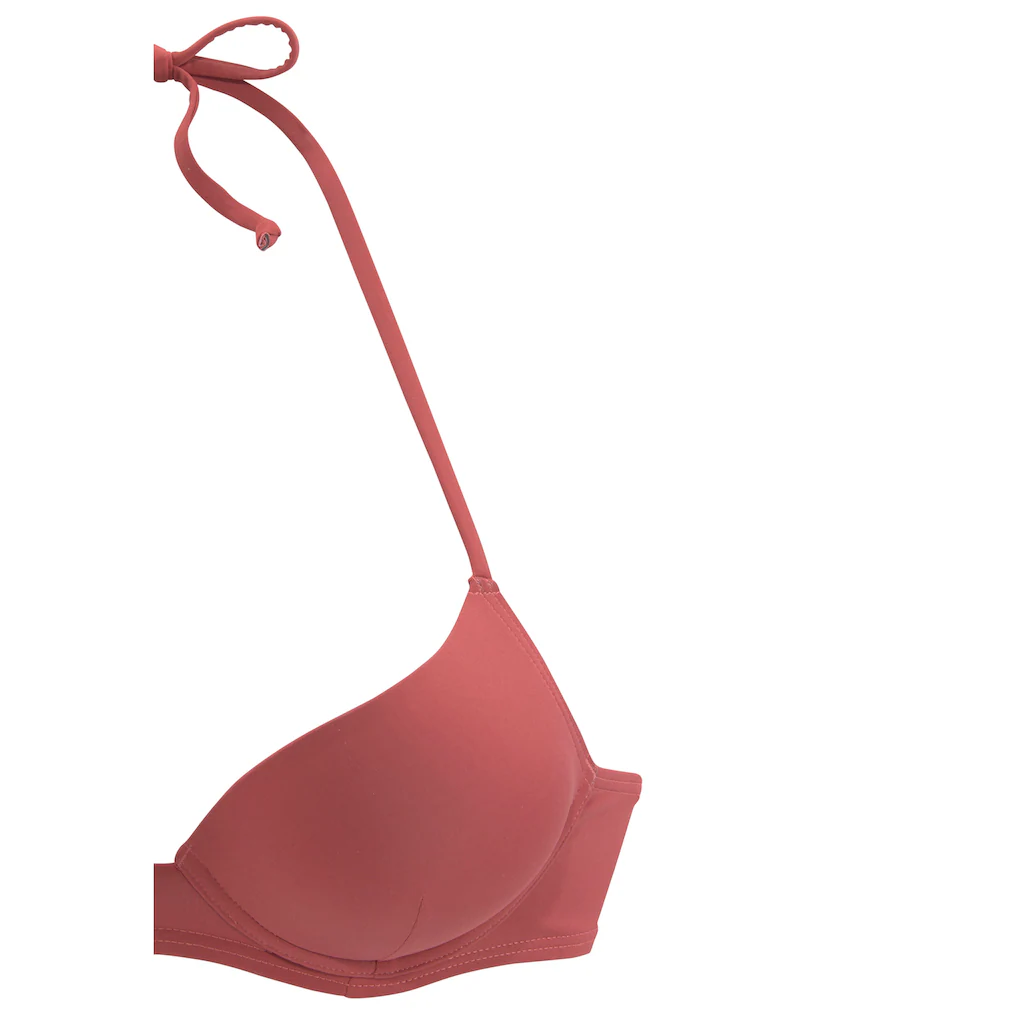 LASCANA Push-Up-Bikini-Top »Shiva« In Trendiger Unifarbe ▷ Für