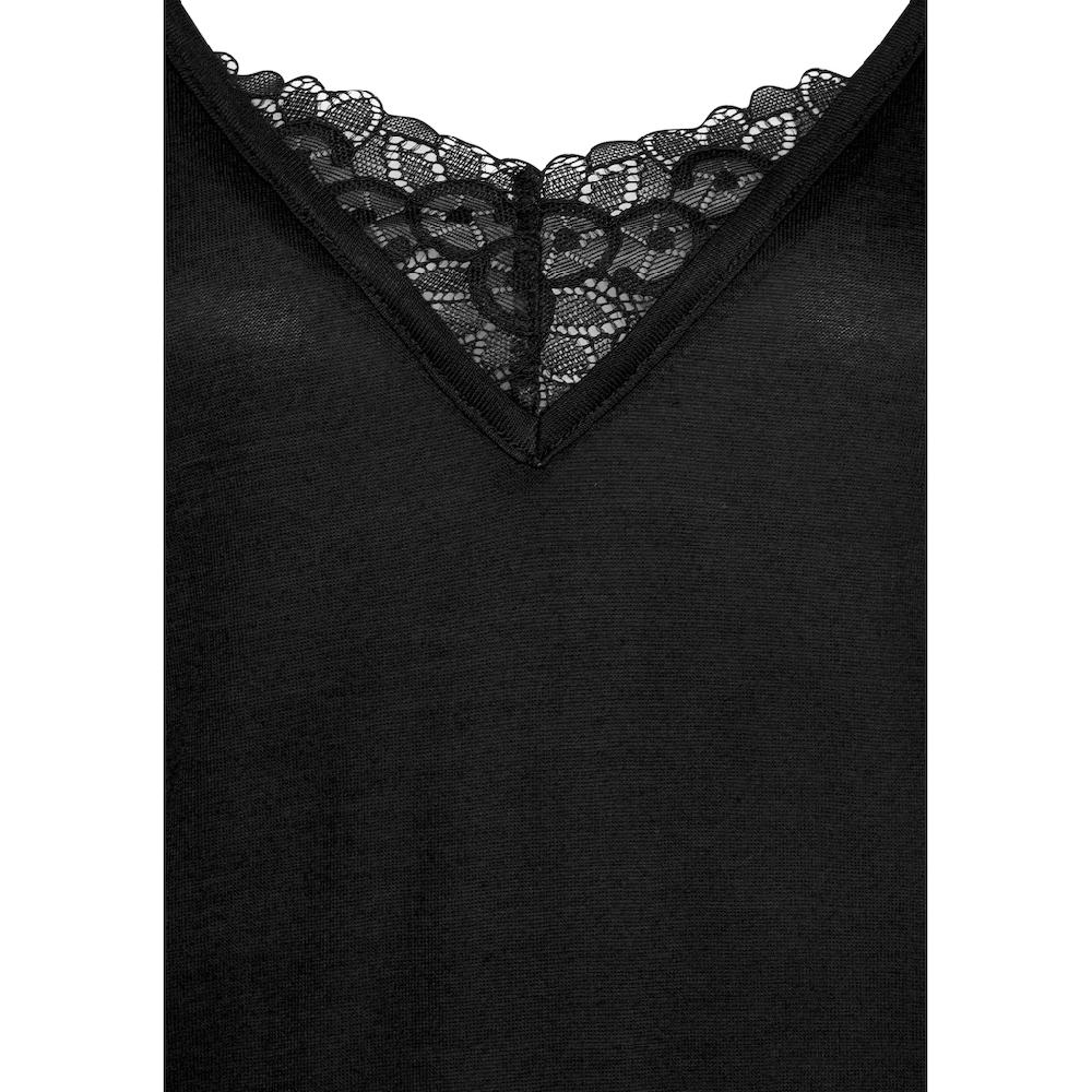 LASCANA Pyjama (2 Tlg.) Mit Details Aus Spitze Kaufen