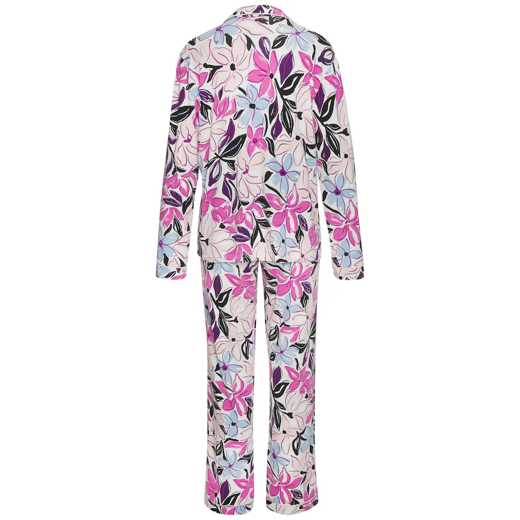 LASCANA Pyjama (2 Tlg.) Mit Schönem Alloverdruck Bestellen