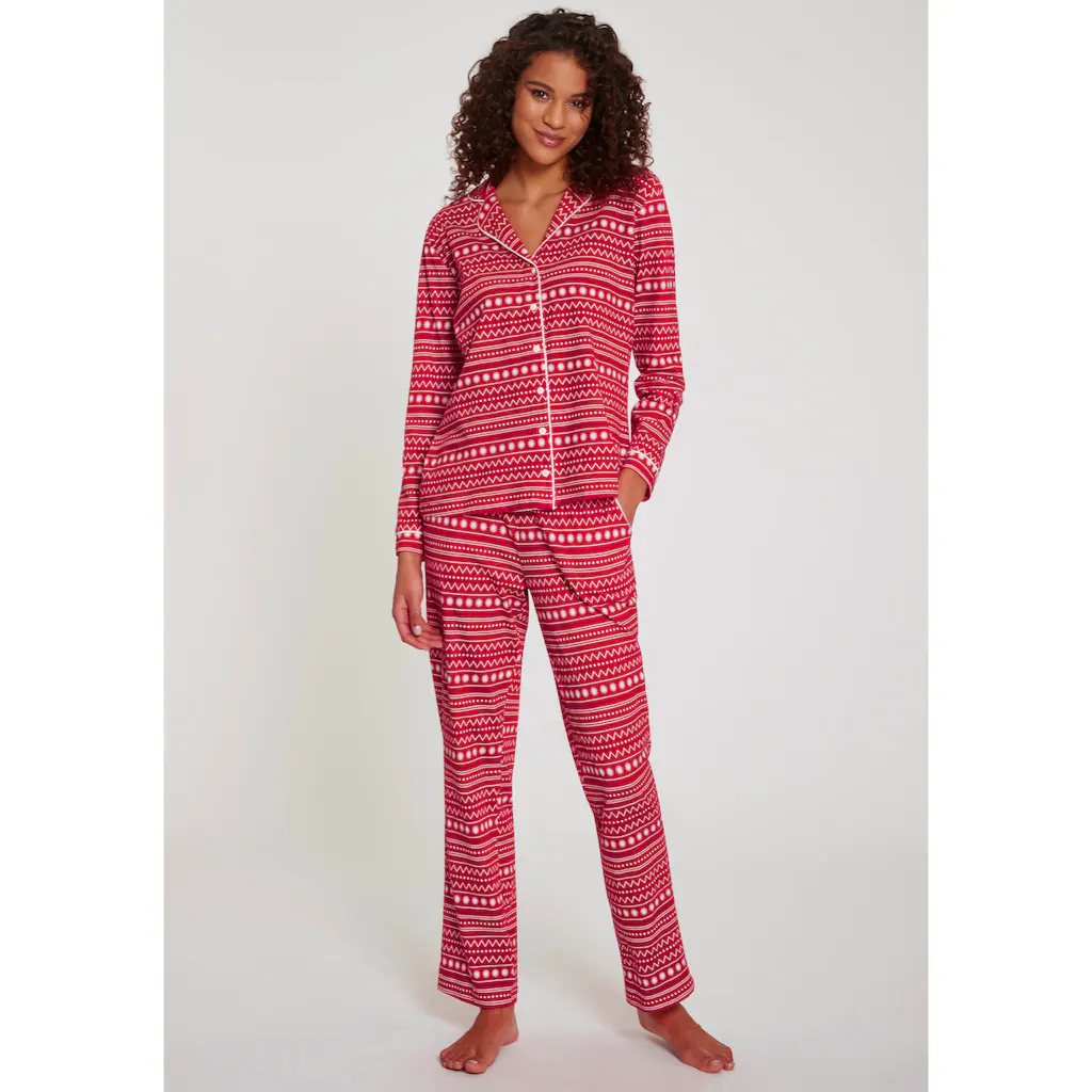 LASCANA Pyjama (Set 2 tlg.) mit Alloverprint bestellen