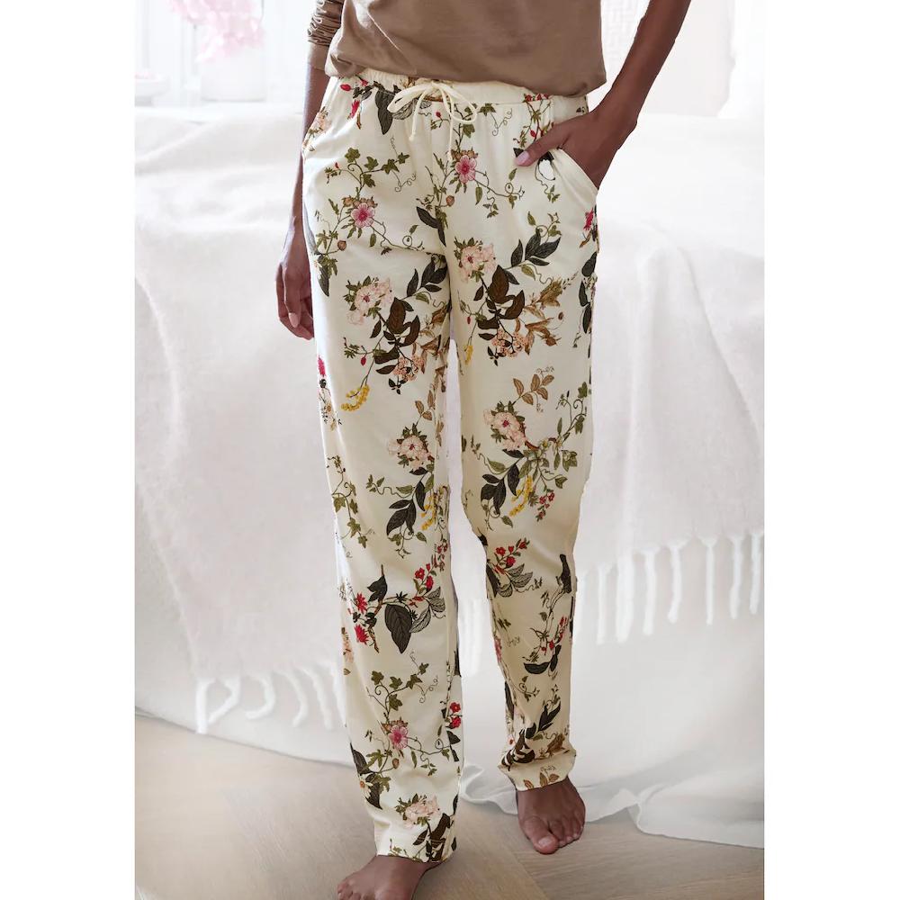 LASCANA Pyjamahose mit Druck online kaufen