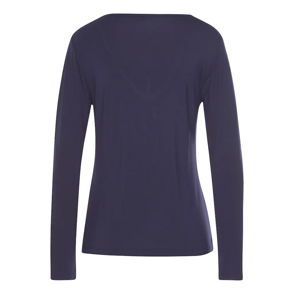 LASCANA Pyjamaoberteil Mit Spitzendetails ▷ Für