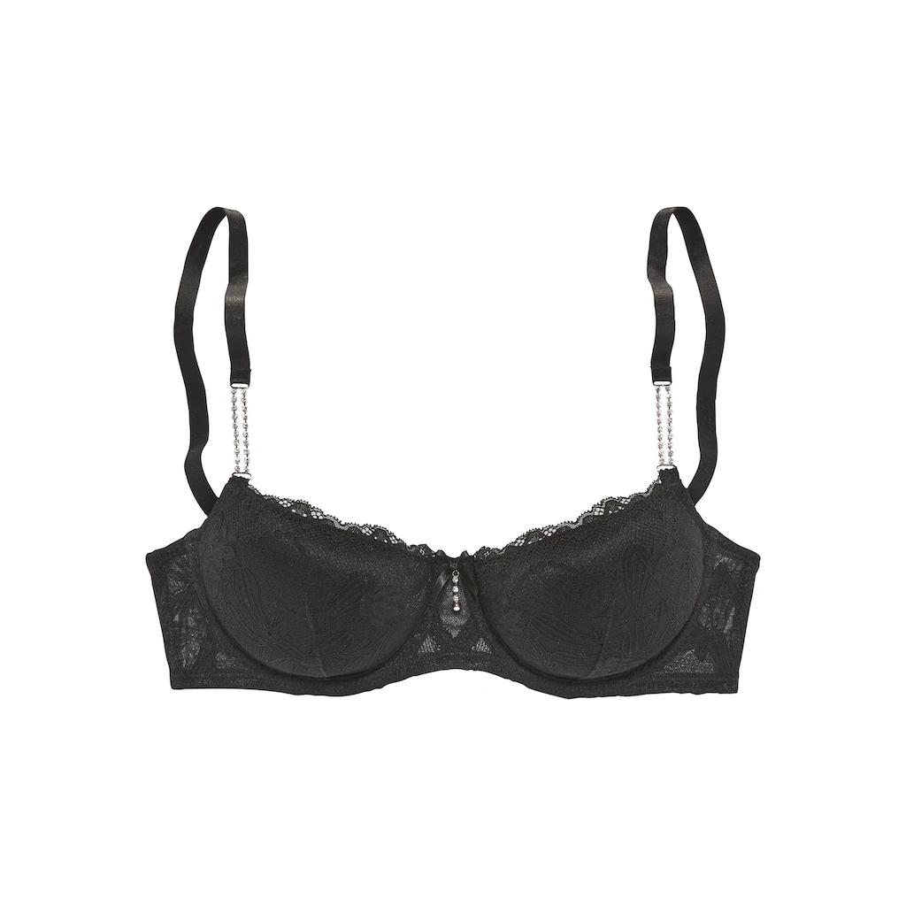 LASCANA Schalen-BH »Dalia« Mit Edlen Strasselementen Am Träger Dessous Online Bestellen