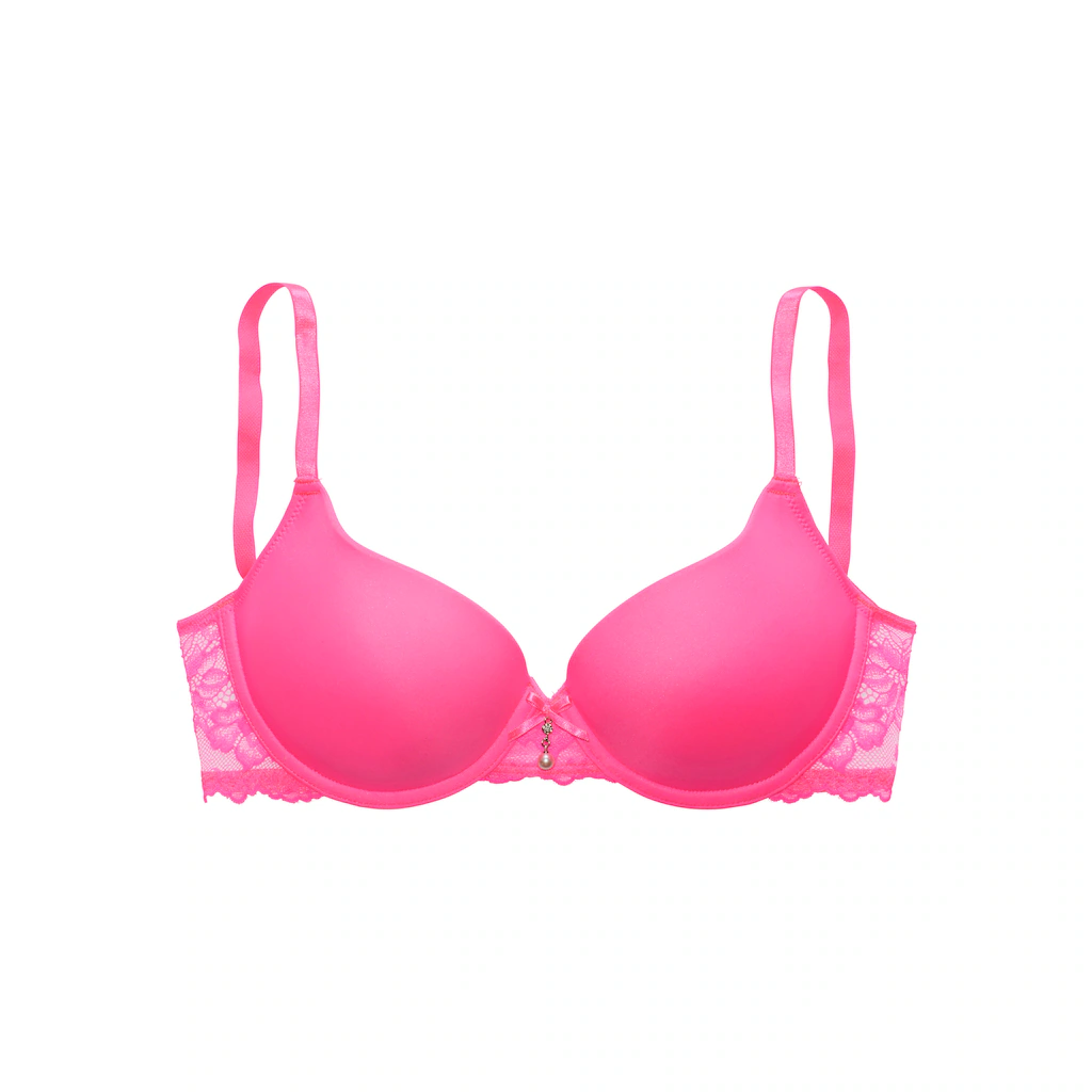 LASCANA Schalen-BH Mit Bügel Und Hübschem Spitzenrücken Sexy Dessous