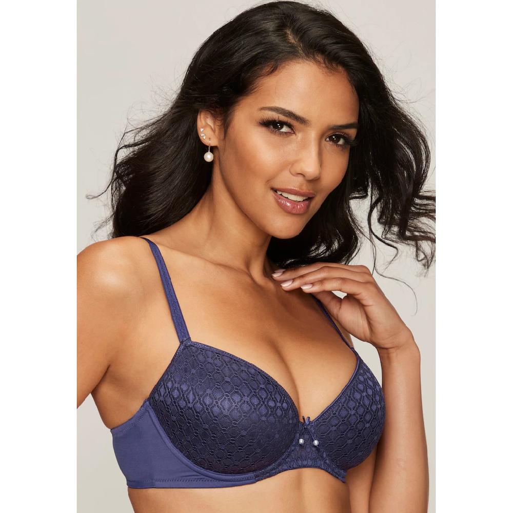 LASCANA Schalen-BH Mit Glatter Spitze überzogen Online Kaufen