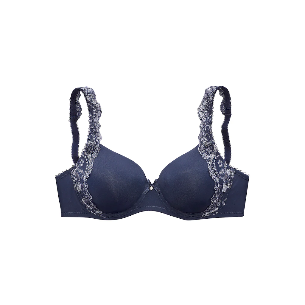 LASCANA Schalen-BH »Wanda« Mit Bügel Und Mit Seitlicher Stickerei Spitze Dessous Online Kaufen