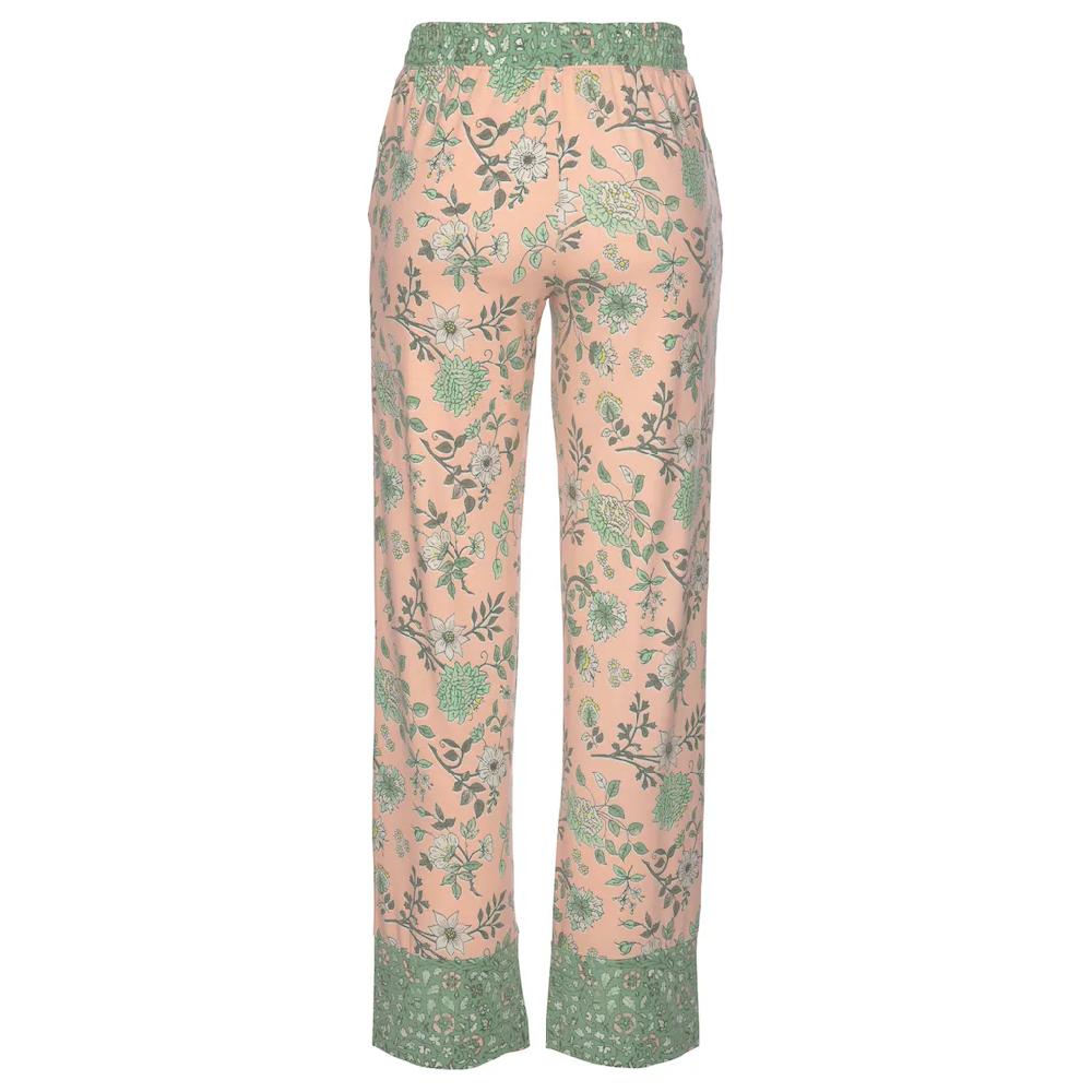 LASCANA Schlafhose Im Blumen Allover-Druck Kaufen