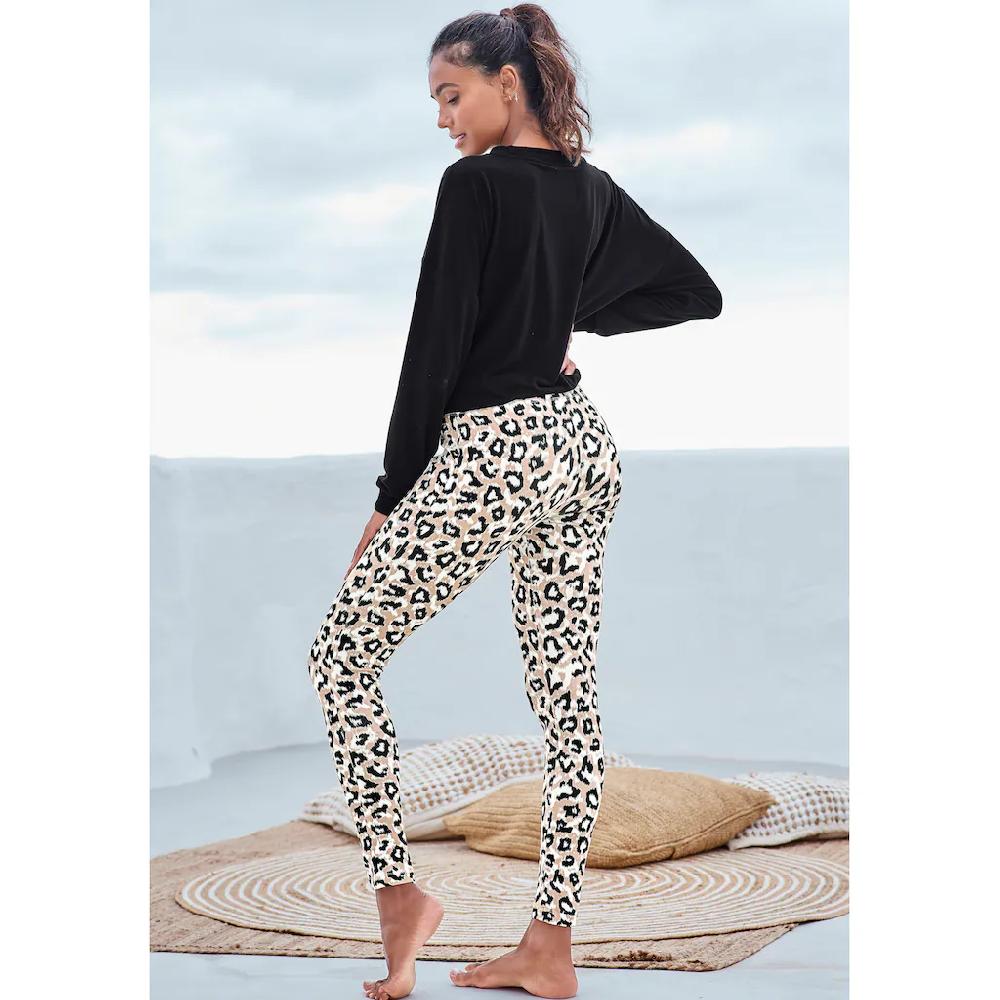 LASCANA Schlafhose In Weicher Stretch-Qualität ▷ Für