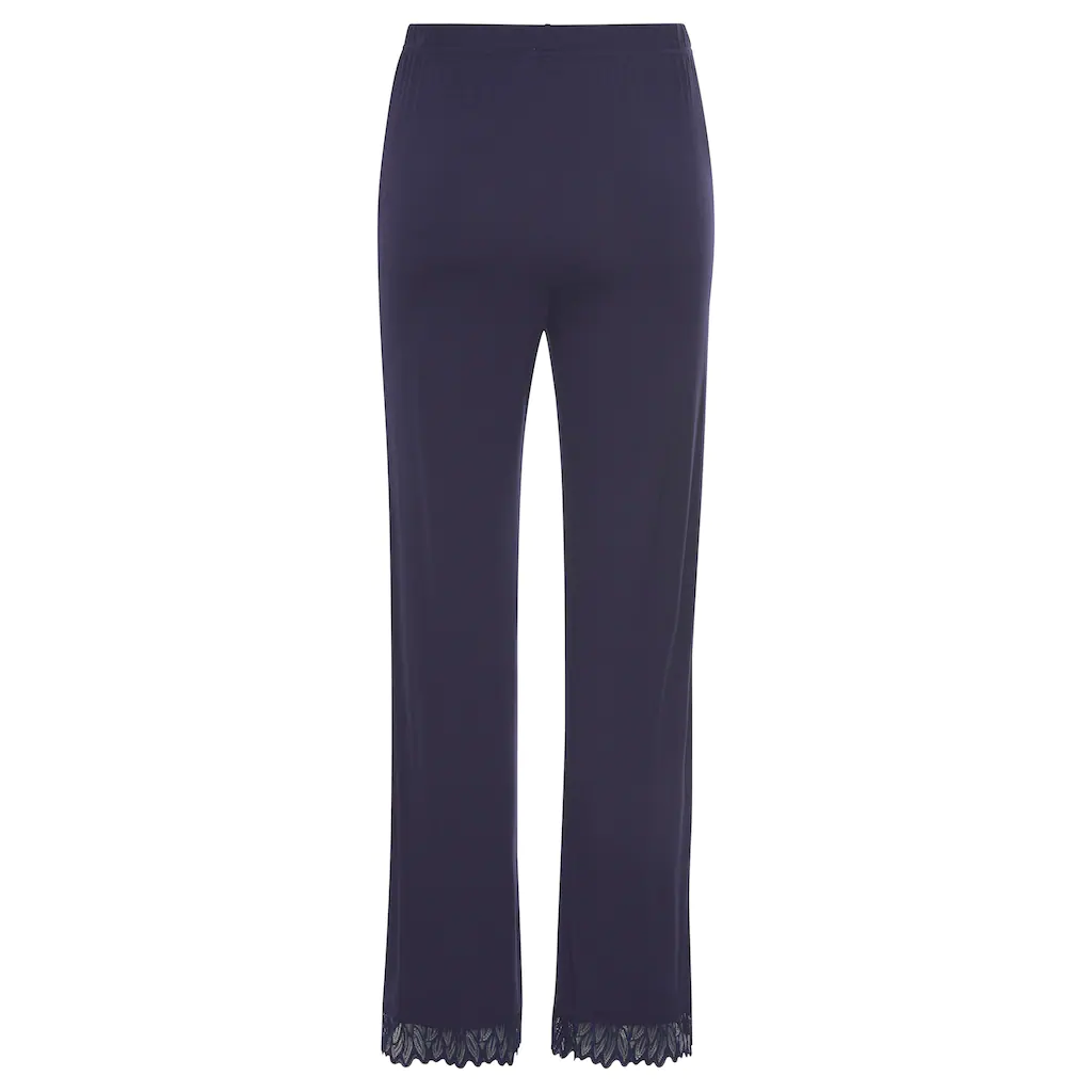 LASCANA Schlafhose Mit Spitzendetails ▷ Für