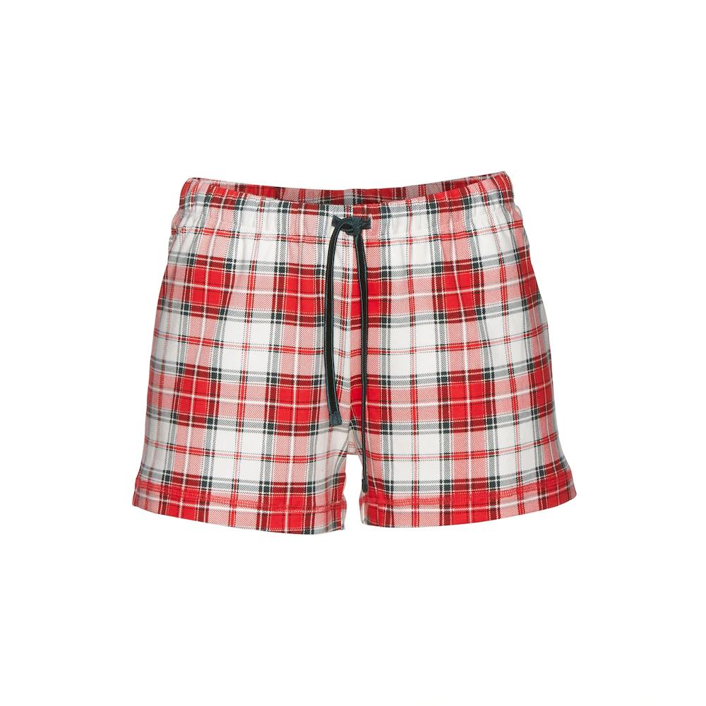 LASCANA Schlafshorts Mit Karomuster