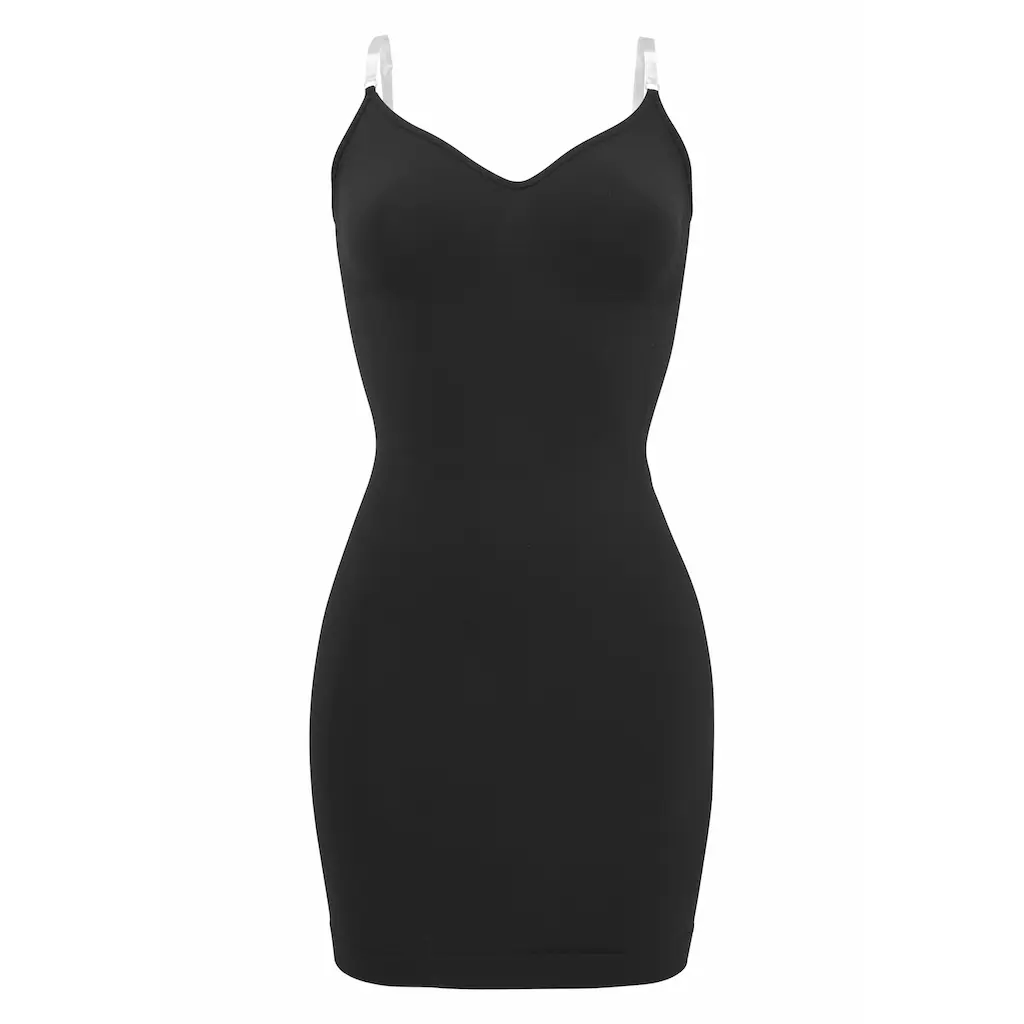 LASCANA Shaping-Kleid SEAMLESS Mit Transparenten Trägern Shape Wear Basic