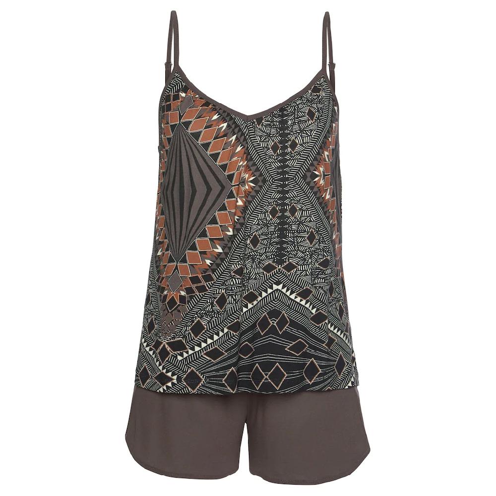 LASCANA Shorty (2 Tlg.) Mit Ethno-Muster Online Bestellen