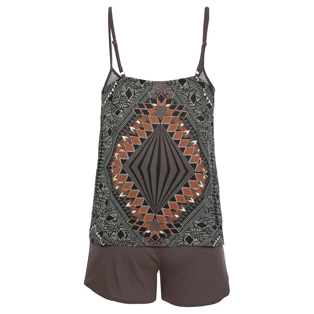 LASCANA Shorty (2 Tlg.) Mit Ethno-Muster Online Bestellen