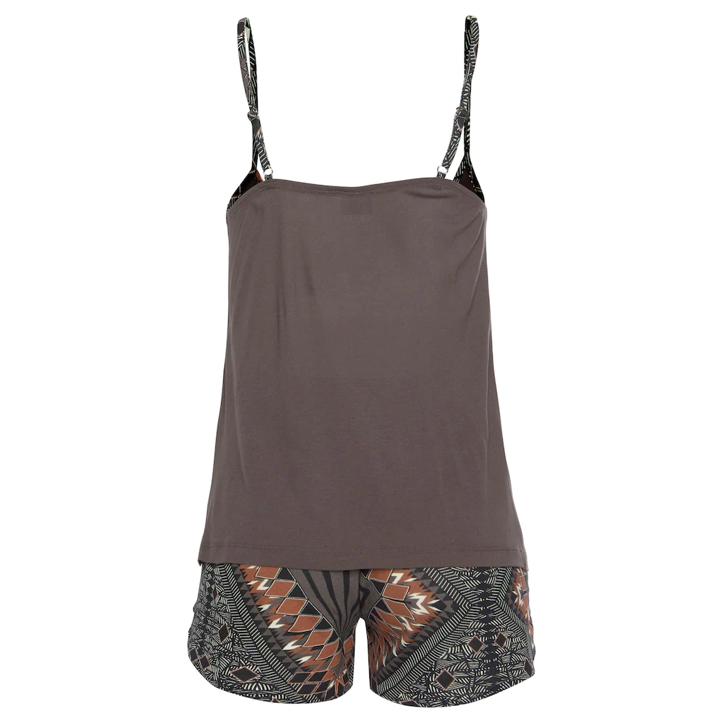 LASCANA Shorty (2 Tlg.) Mit Längenverstellbaren Spaghettiträgern Bestellen