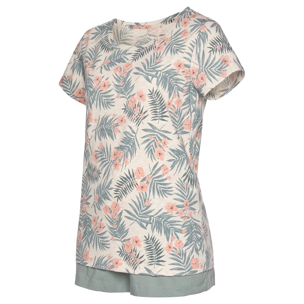 LASCANA Shorty (2 Tlg.) Mit Statement Print Online Kaufen