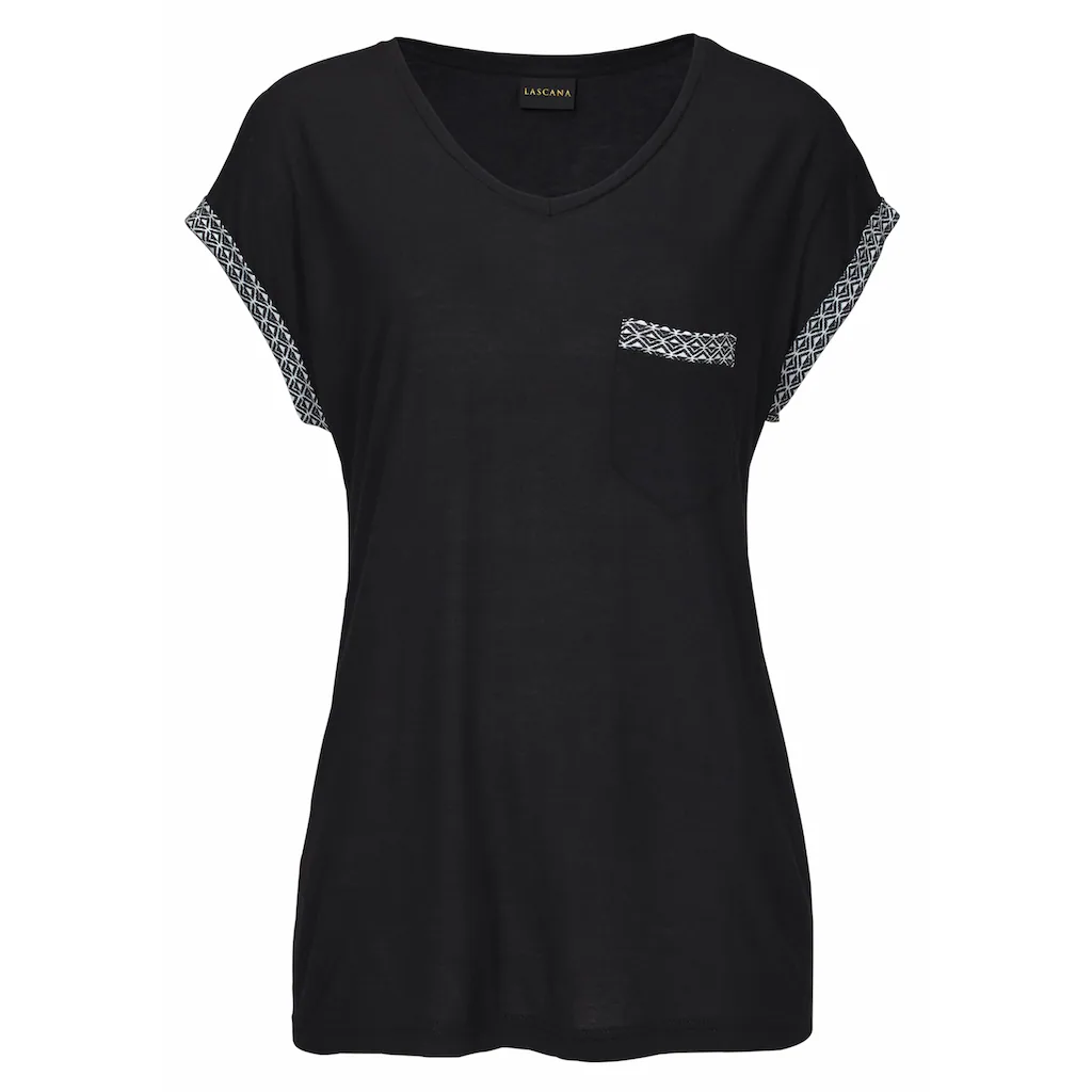 LASCANA Shorty Mit Kontrastpasse Online Kaufen