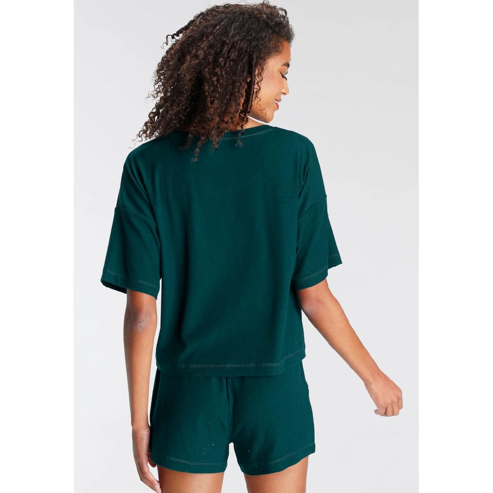 LASCANA Shorty (Set 2 Tlg.) Aus Schönem Ripp-Material Bestellen