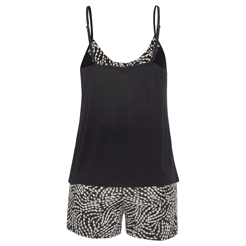 LASCANA Shorty (Set 2 Tlg.) Mit Gemusterten Details Bestellen