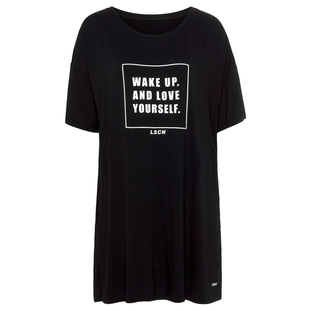 LASCANA Sleepshirt In Locker Sitzendem Schnitt ▷ Für