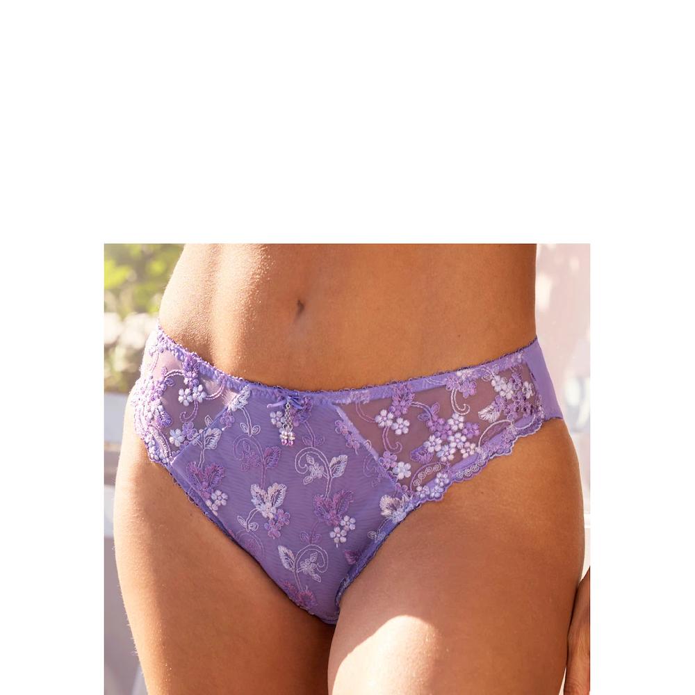 LASCANA Slip mit eingearbeiteten Baumwollzwickel online kaufen