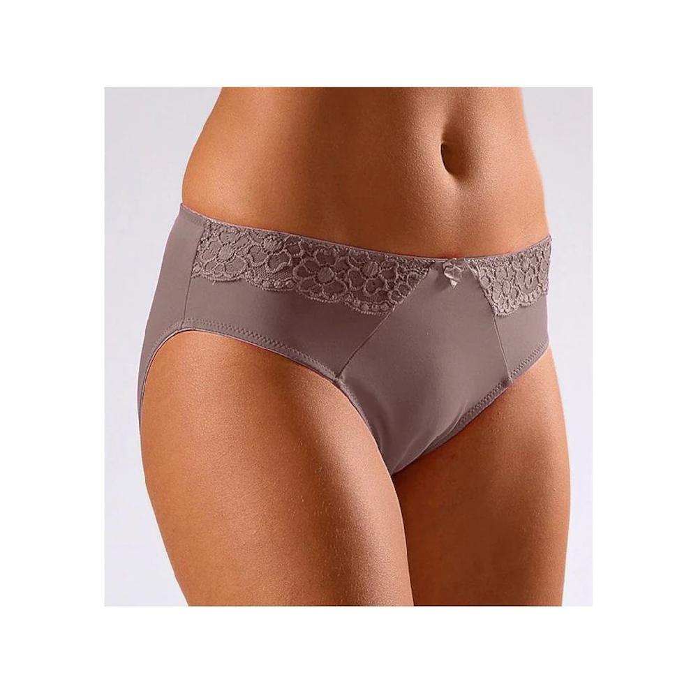 LASCANA Slip mit elegantem Spitzeneinsatz online kaufen