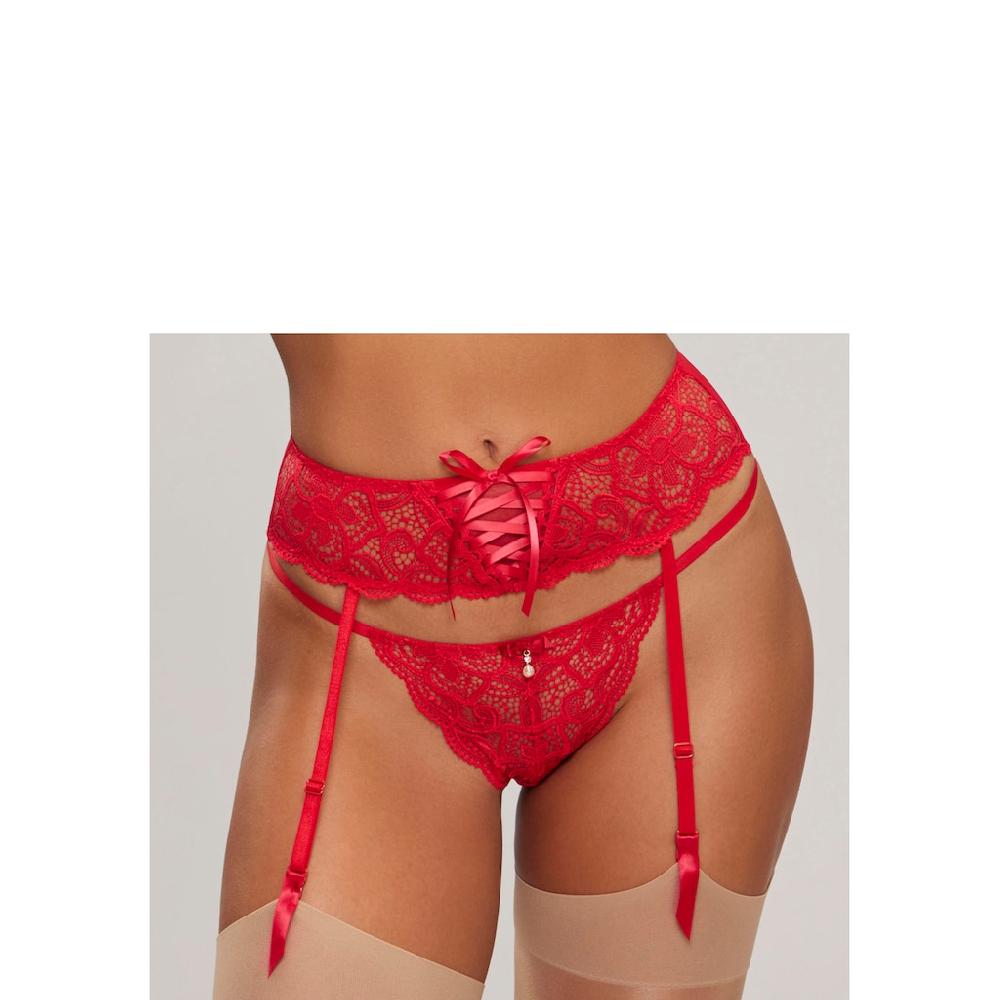 LASCANA Strapsgürtel »Nikoletta« Mit Aufregender Schnürung Sexy Dessous Online Bestellen