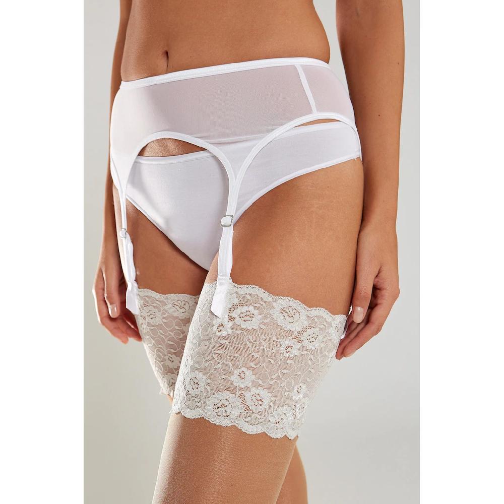 LASCANA Strapsstrümpfe Mit Elastischer Spitze Online Kaufen