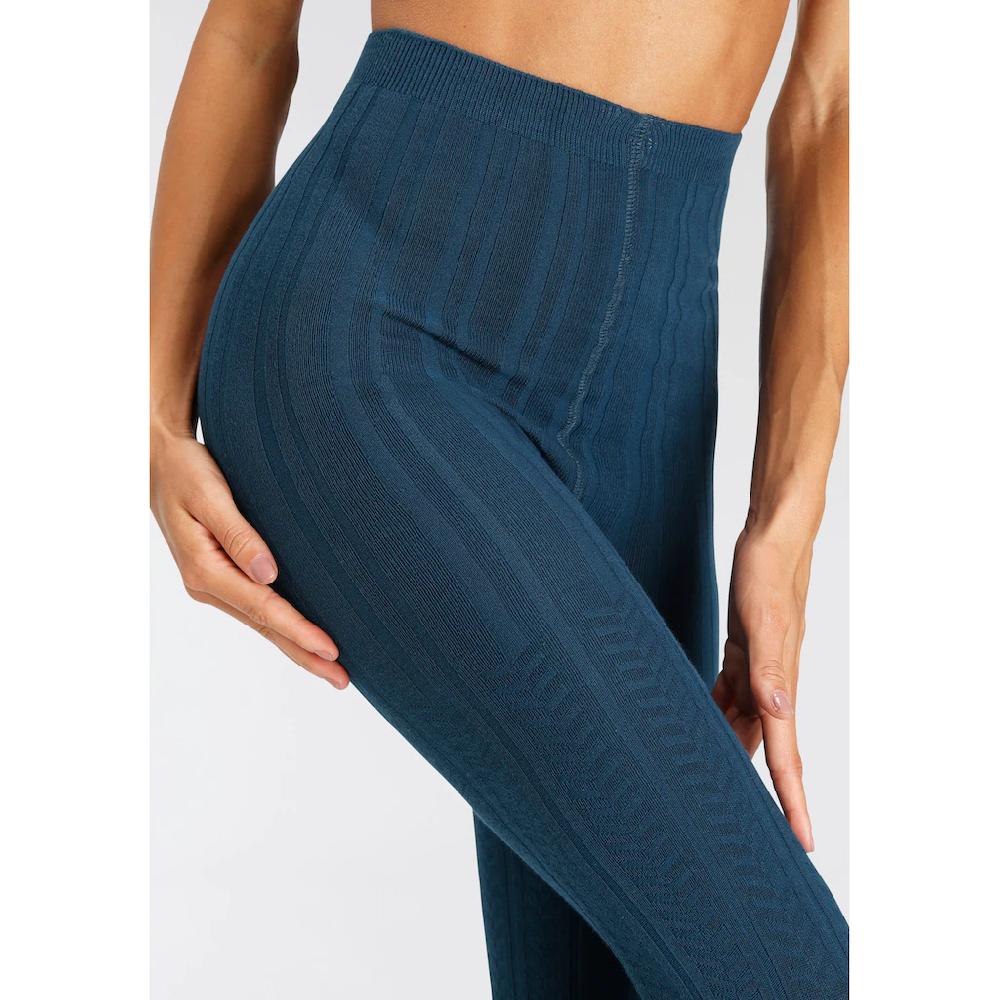 LASCANA Strickstrumpfhose (2 St.) Mit Zopfmuster ▷ Für