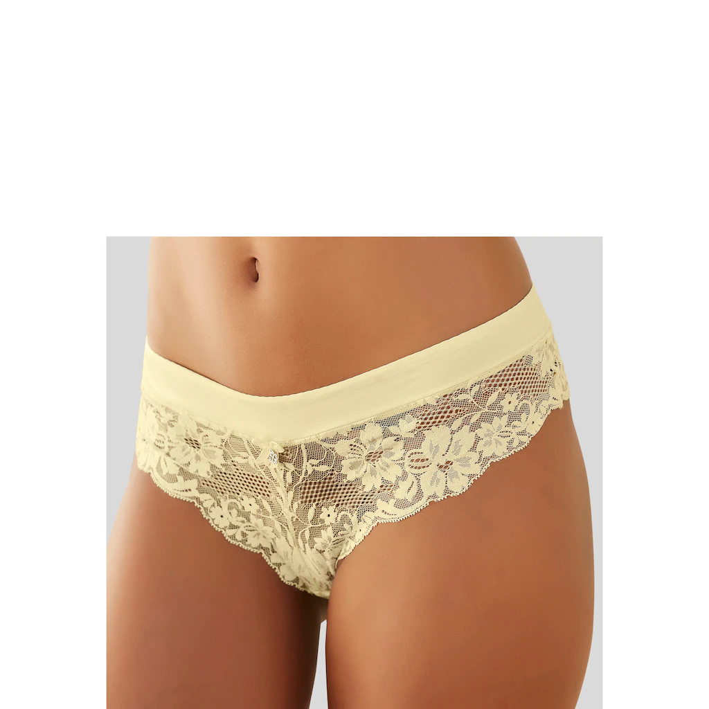 LASCANA String aus floraler Spitze mit breitem Bund online kaufen