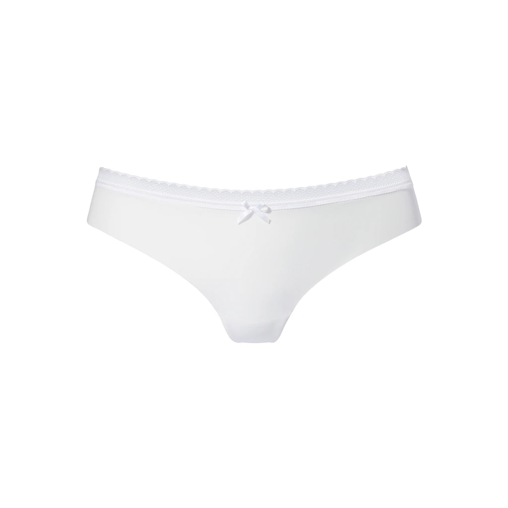 LASCANA String SEAMLESS Mit Nahtloser Verarbeitung Und Feinem Spitzenbund Online Bestellen