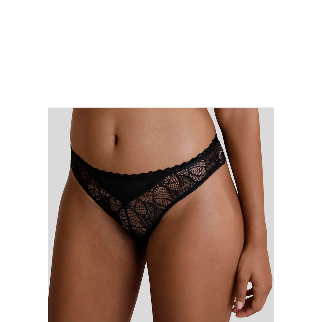 LASCANA Stringpanty »Alicia« aus dezent transparenter Spitze auf Rechnung