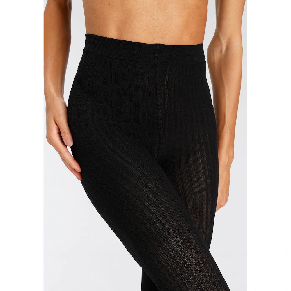 LASCANA Strumpfhose Mit Zopfmuster Online Kaufen