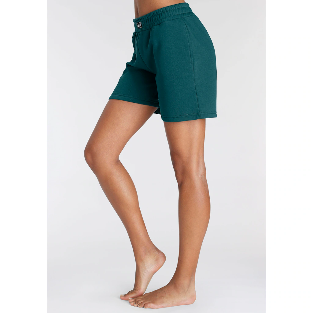 LASCANA Sweathose Mit Geripptem Hosenbund Loungewear Loungeanzug