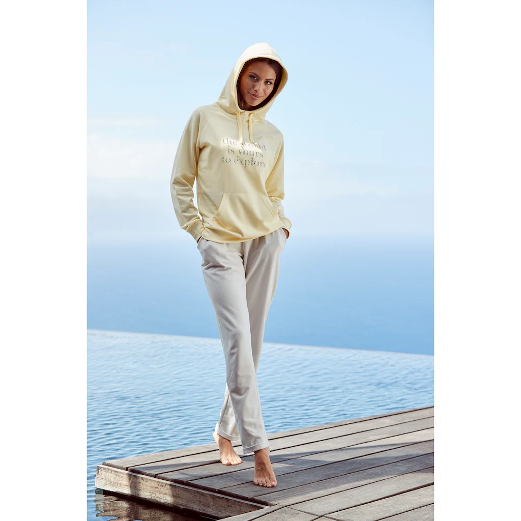 LASCANA Sweathose Mit Seitlichen Eingrifftaschen Loungeanzug