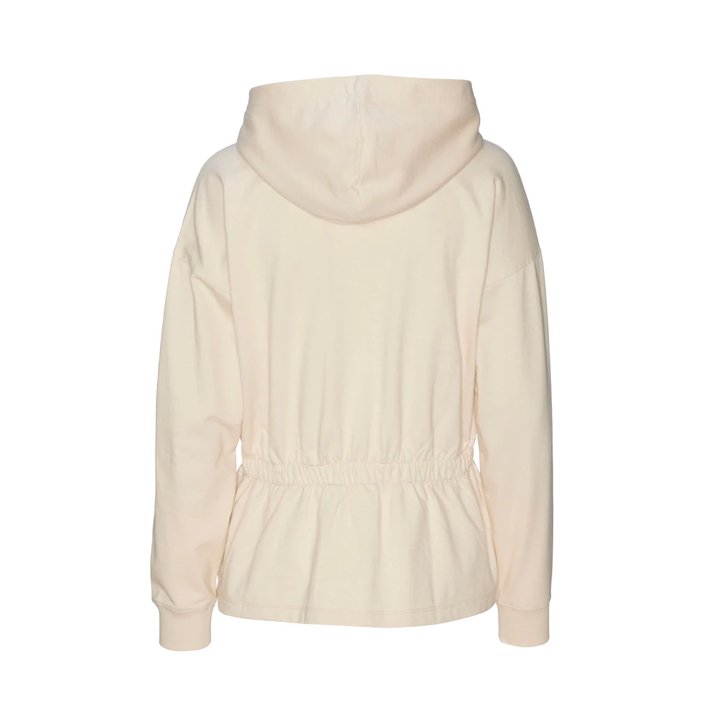 LASCANA Sweatjacke Mit Tunnelzug In Der Taille Loungewear Loungeanzug