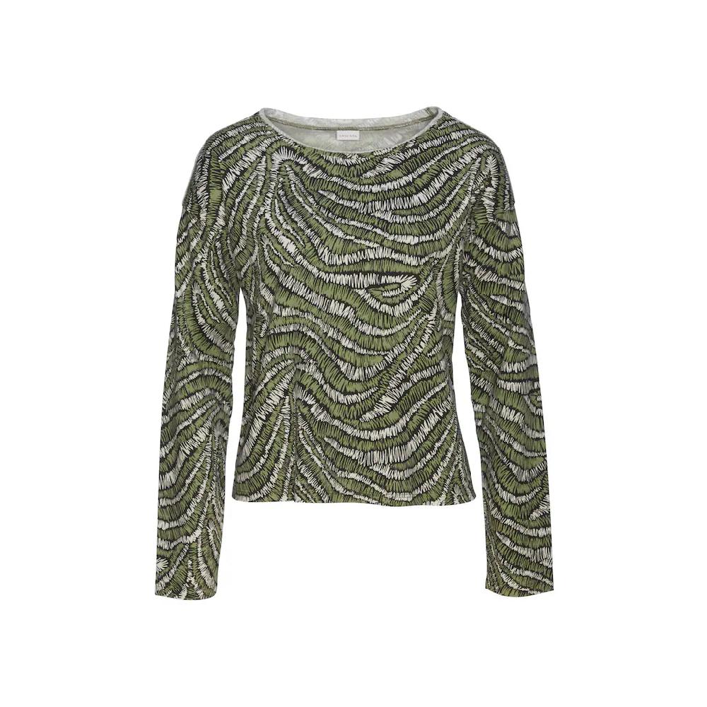 LASCANA Sweatshirt Mit Statement Druck Loungeanzug