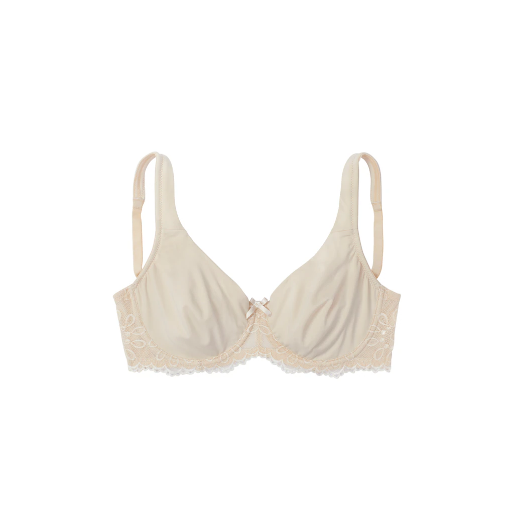 LASCANA T-Shirt-BH Mit Blumiger Spitze Und Seidiger Microfaser ▷ Für