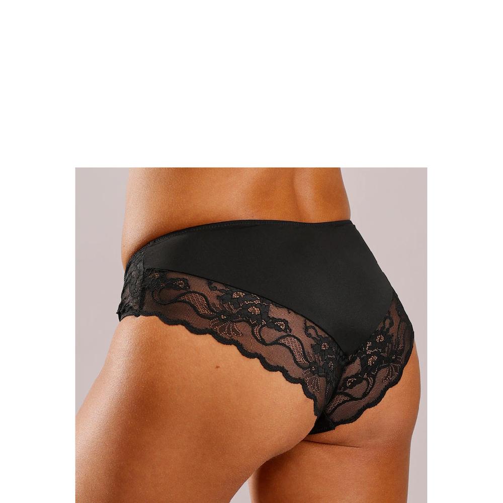 LASCANA Tanga »Vittoria« Mit Spitzeneinsätzen Online Kaufen