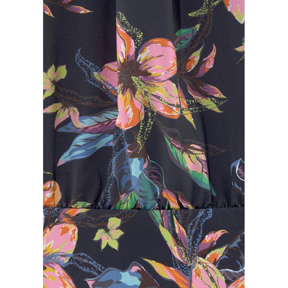 LASCANA Tankini-Top »Malia« Mit Lockerem Schnit Und Tropischem Print Online Bestellen