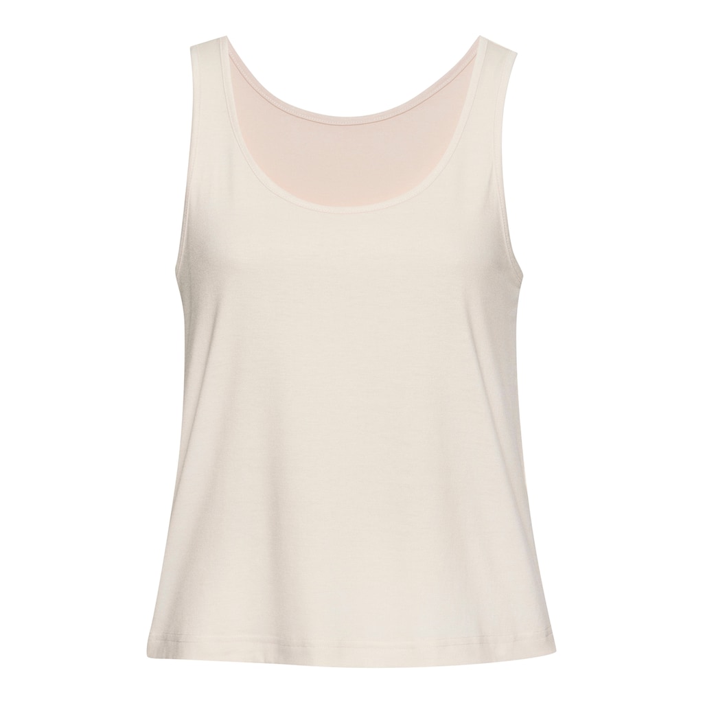 LASCANA Tanktop Aus Weicher Viskosemischung