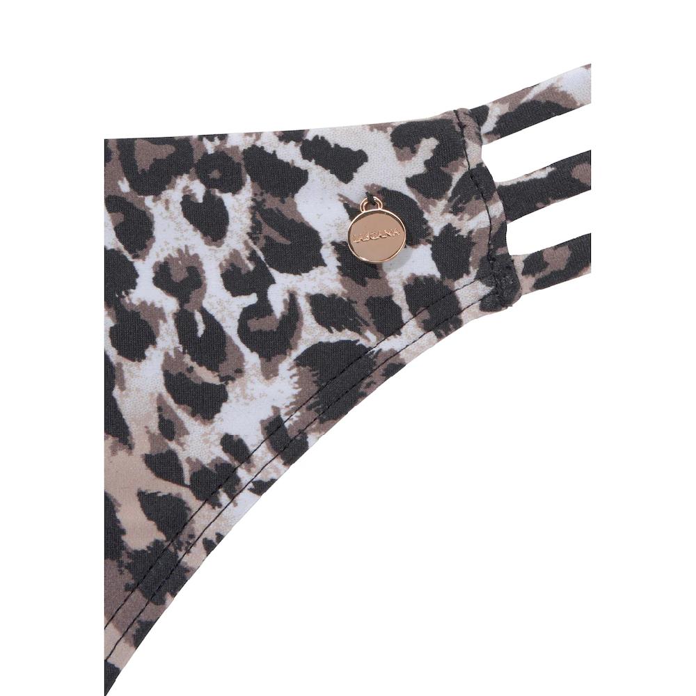 LASCANA Triangel-Bikini Mit Leo-Print Und Push-Up-Effekt Online Kaufen