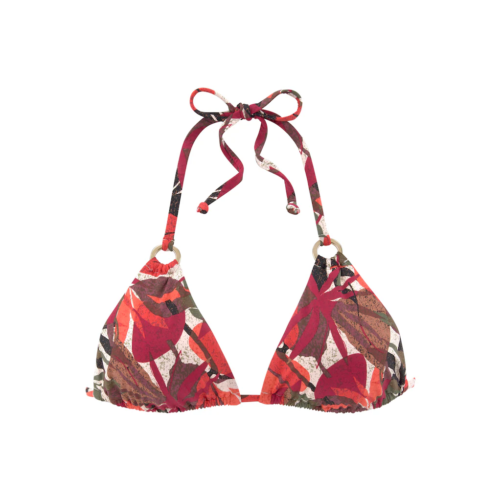 LASCANA Triangel-Bikini-Top »Ava« Im Tropischen Design ▷ Für