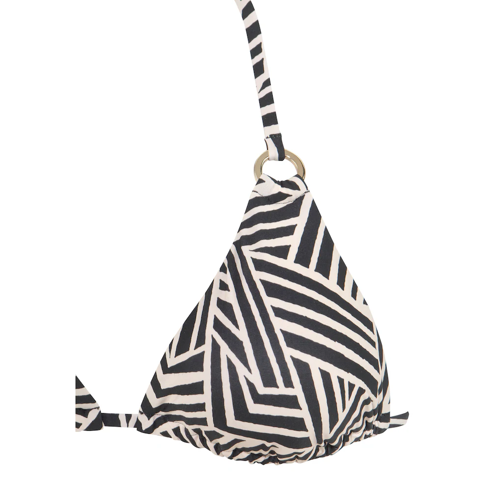LASCANA Triangel-Bikini-Top »Cleo« Mit Geometrischem Druck Kaufen