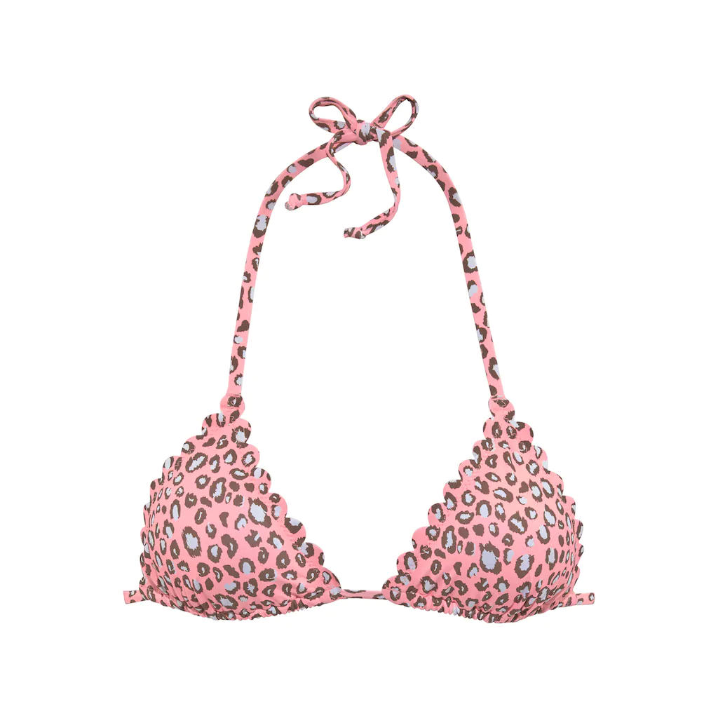 LASCANA Triangel-Bikini-Top »Mae« Farbenfroher Animalprint Herausnehmbare Cups Online Kaufen