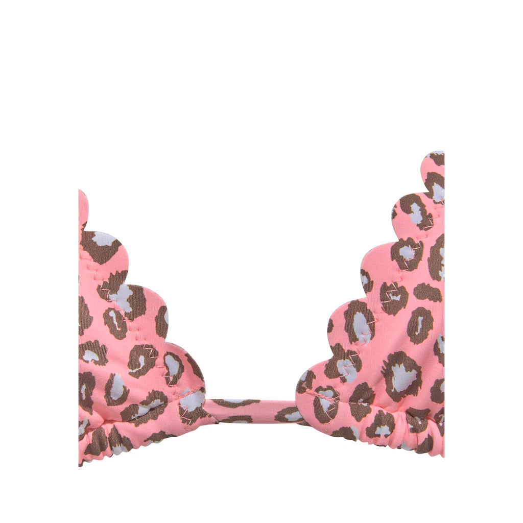 LASCANA Triangel-Bikini-Top »Mae« Farbenfroher Animalprint Herausnehmbare Cups Online Kaufen