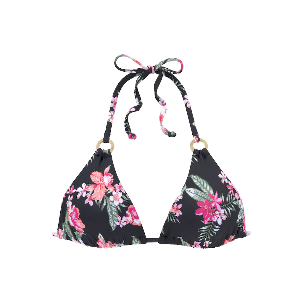 LASCANA Triangel-Bikini-Top »Santini« im floralen Design online kaufen